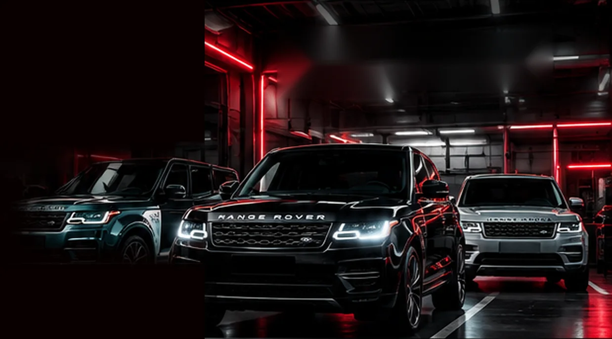 Range Rover dans l'atelier BNM Performance